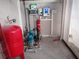 stazione pompaggio irrigazione